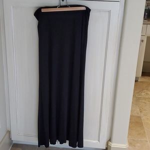 Express black maxi skirt